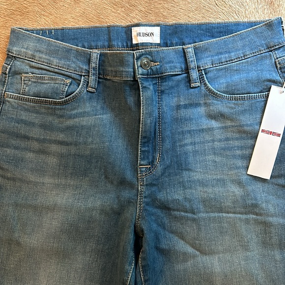 Hudson “Natalie” Mid-Rise Slim Boyfriend Crop - Brand New with Tags - Picture 2 of 9
